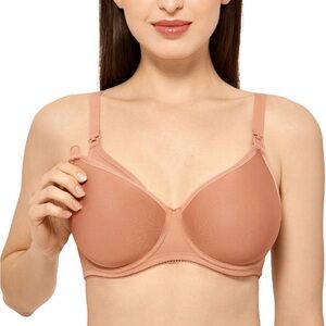 Gratlin‎ Women’s 40C Sun Kissed Nursing Bra Underwire Lightly Lined Front Clips